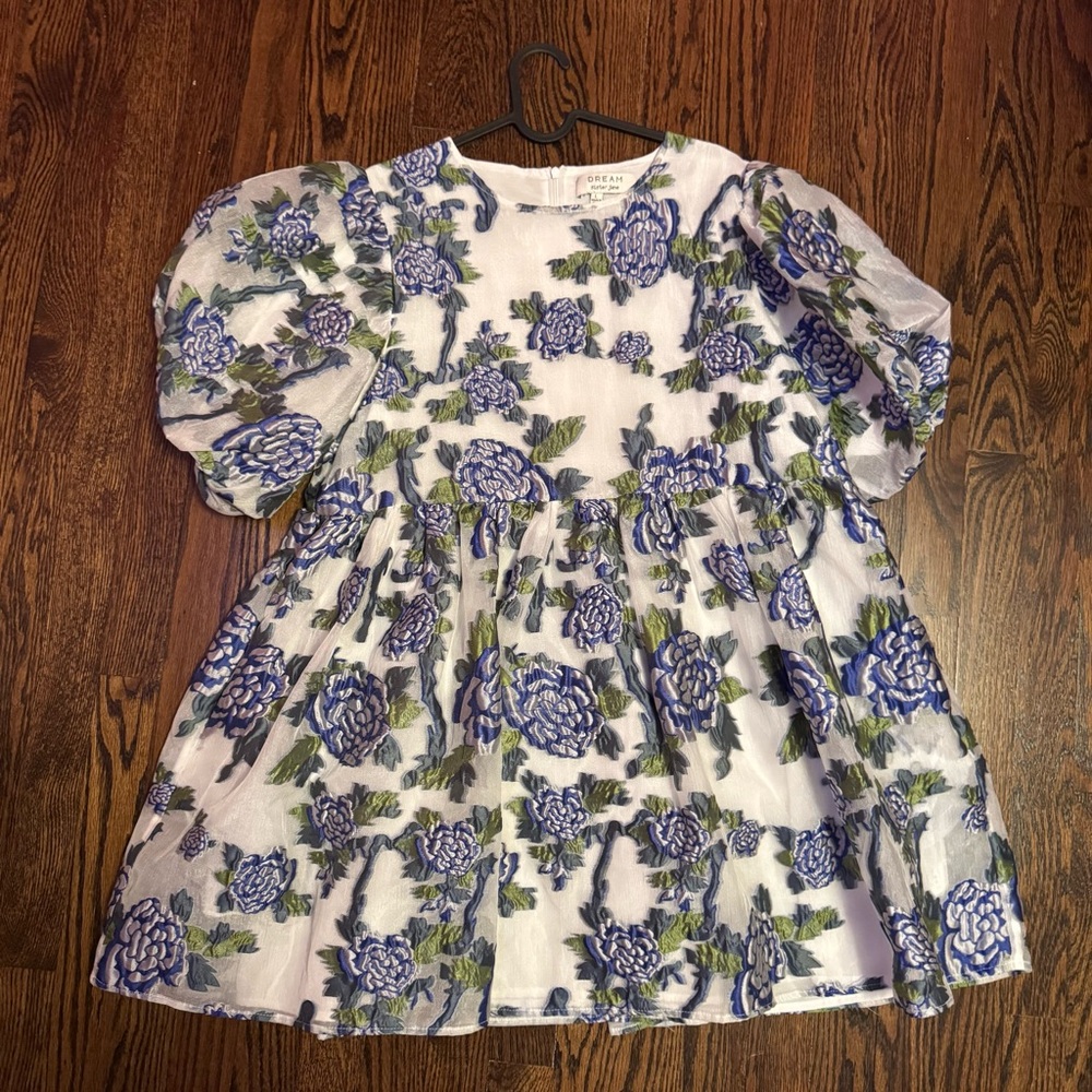 Floral Puff Sleeve Dress